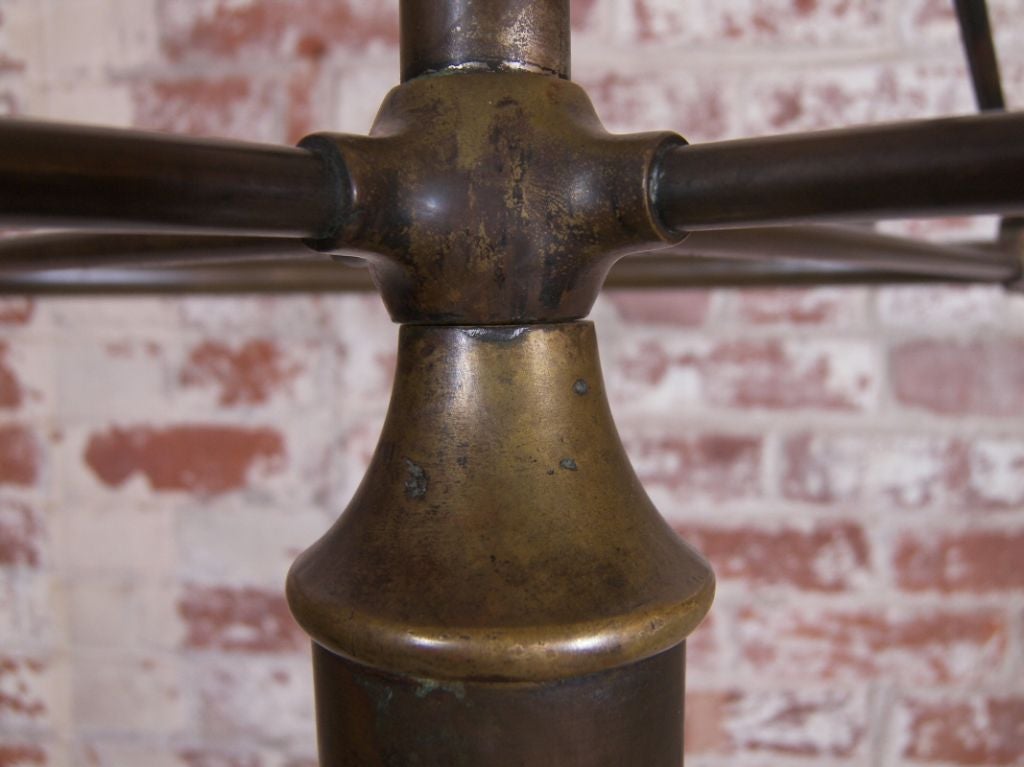 Vintage Cast Iron and Brass Circular Clothing Rack at 1stDibs antique