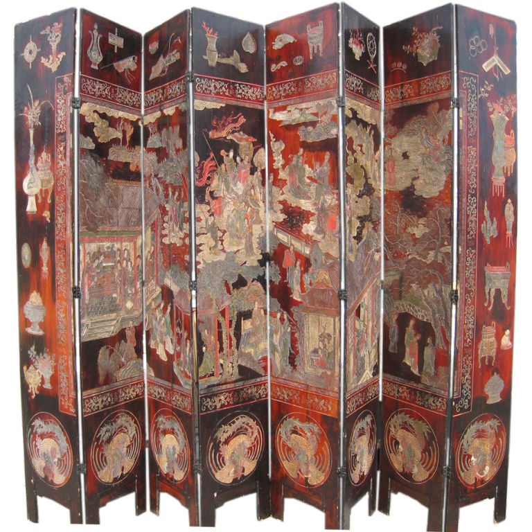 Coromandel Screens 20 For Sale on 1stdibs