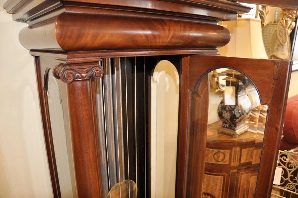 American Federal Grandfather Clock by Elliott of London For Sale at