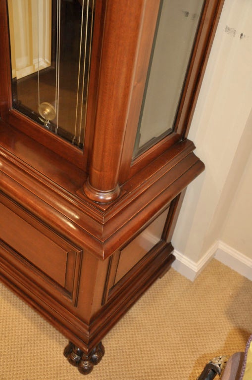 American Federal Grandfather Clock by Elliott of London For Sale at