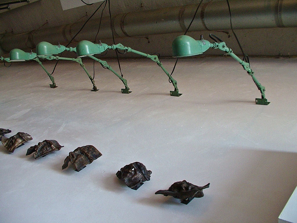 Set of 5 Fostoria Localite Lamps at 1stDibs