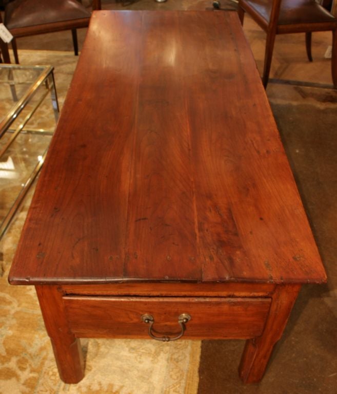 French Antique Cherry Wood Coffee Table at 1stDibs antique cherry