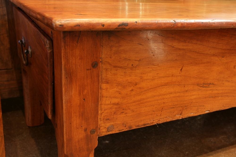 French Antique Cherry Wood Coffee Table at 1stDibs antique cherry