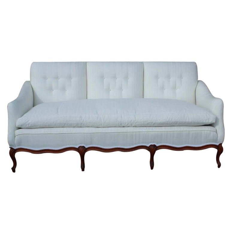 French Country Custom Made Sofa at 1stDibs french country sofas