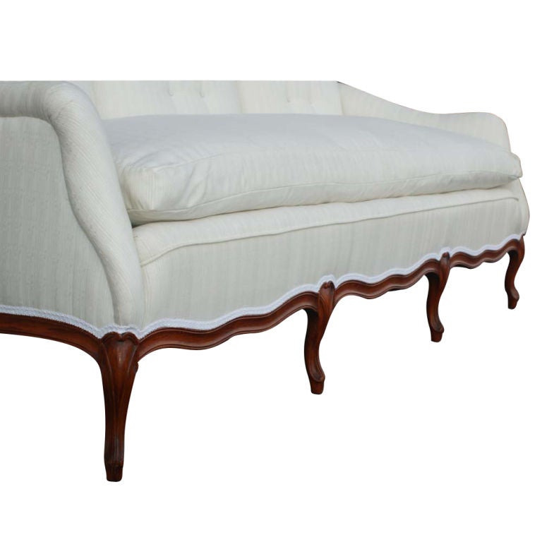 French Country Custom Made Sofa at 1stdibs