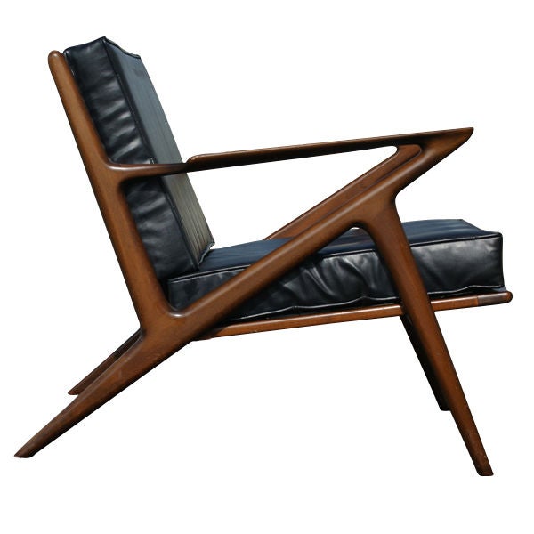 Poul Jensen Danish Z Chair For Birking at 1stDibs