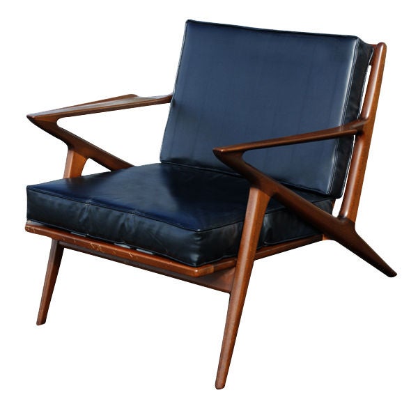 Poul Jensen Danish Z Chair For Birking at 1stDibs