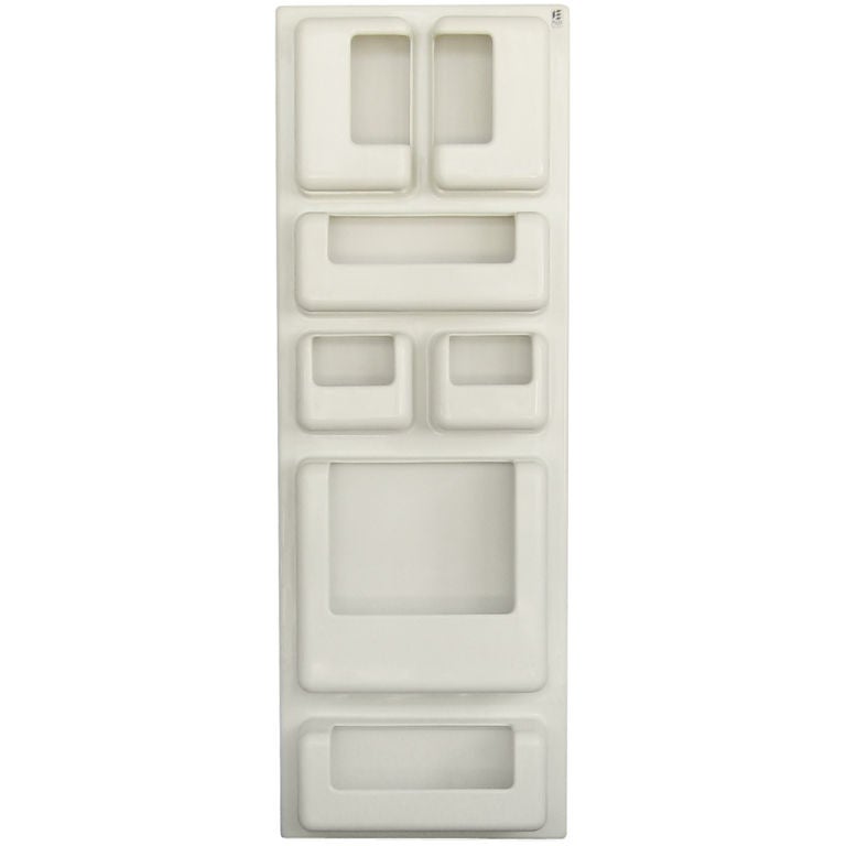 ELCO wall mounted storage panel For Sale at 1stDibs