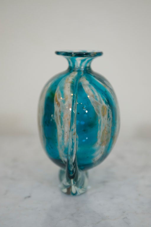 Mid Century Art Glass Signed Molino at 1stdibs