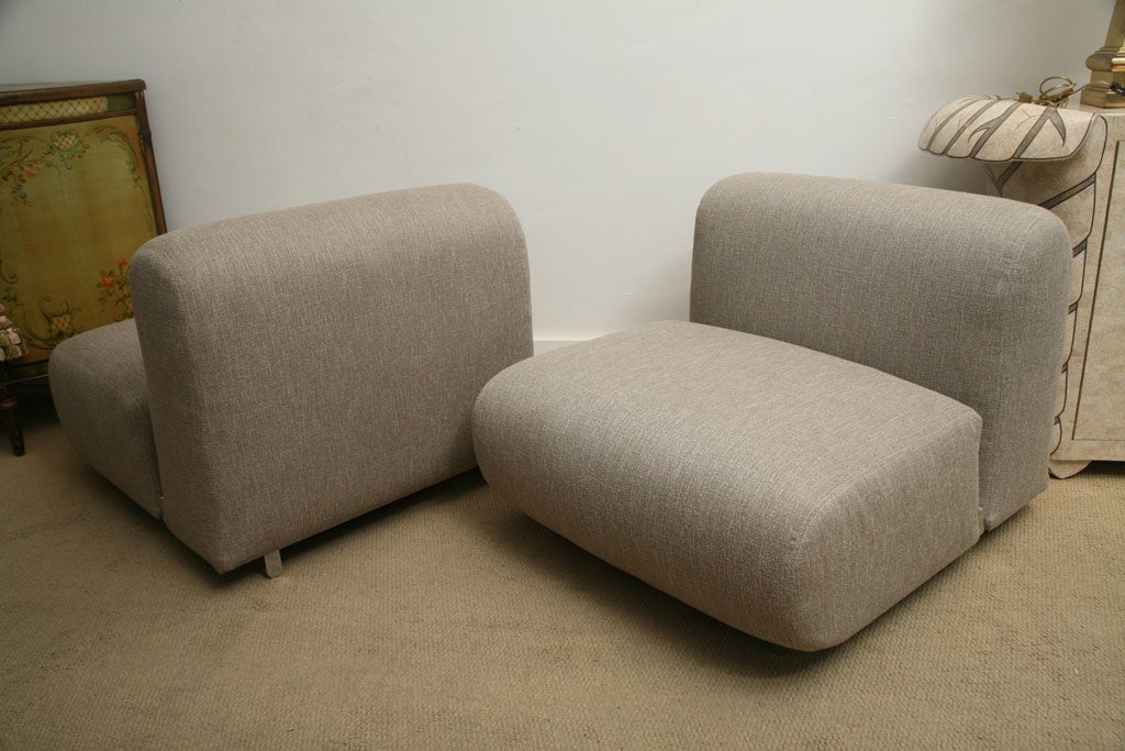 Vintage Knoll "Suzanne" Lounge Chairs at 1stDibs