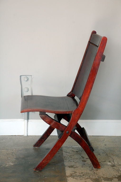 Comfortable theater folding chair at 1stDibs folding movie chairs
