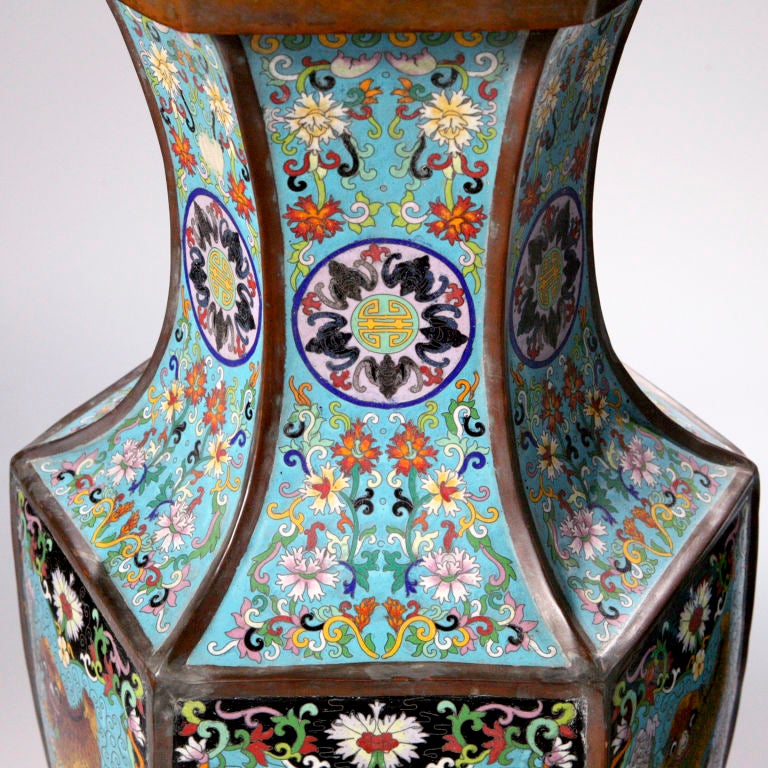 Cloisonné Presentation Vases For Sale at 1stDibs
