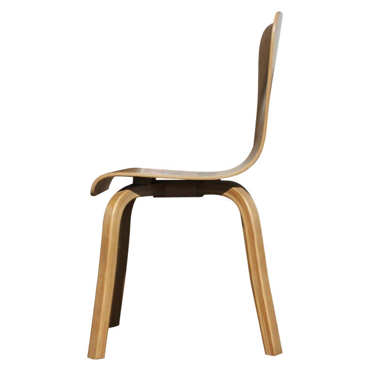 Bentwood Birch Dining Table and Four Chairs at 1stDibs bentwood