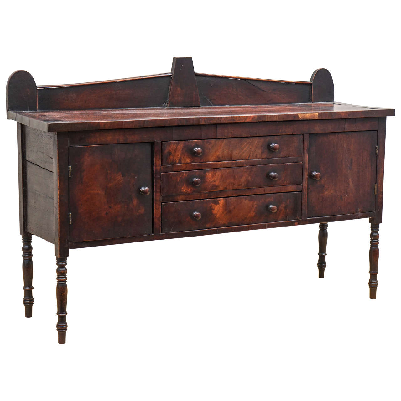 Diminutive Mahagony Irish Sideboard at 1stDibs