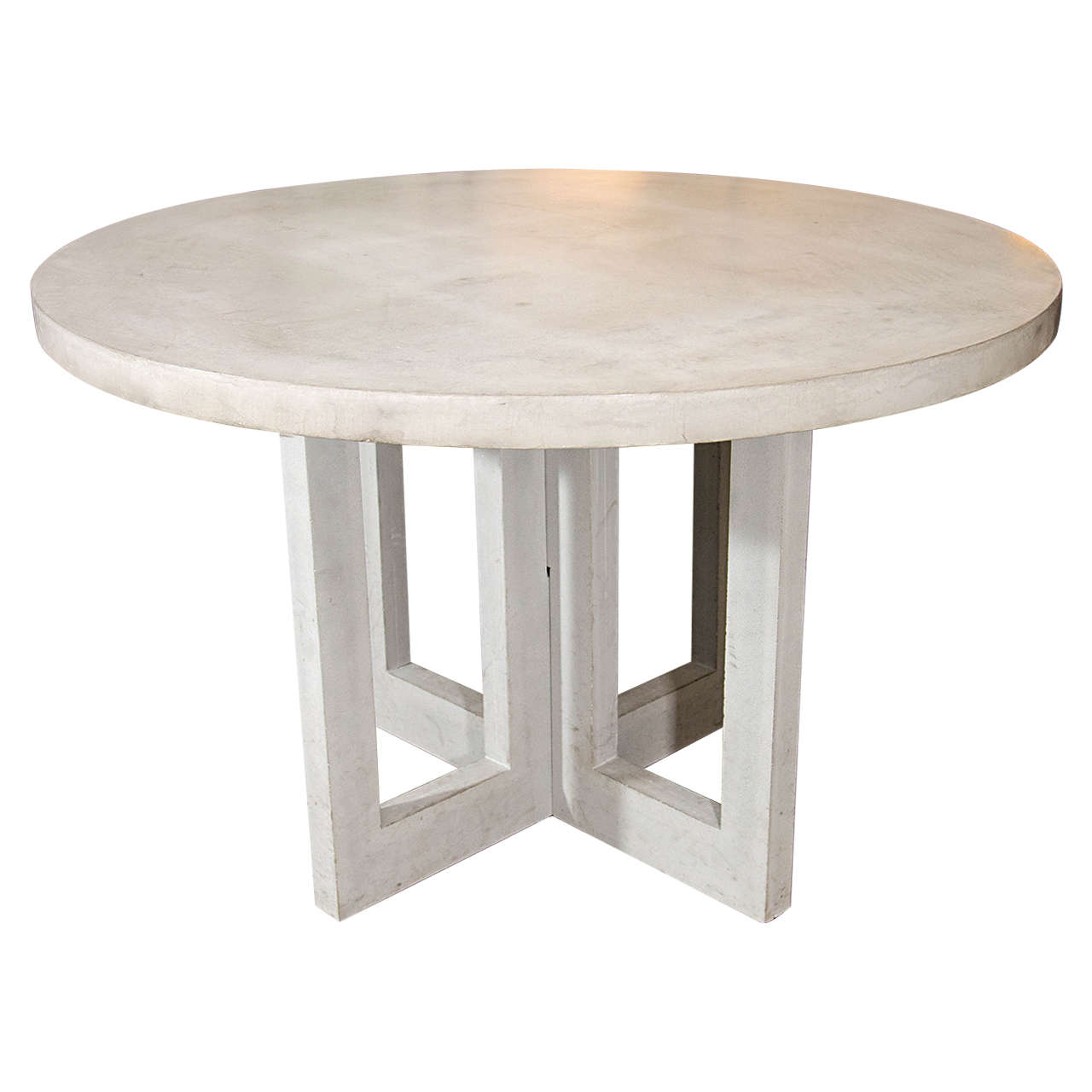 Dalton Concrete Dining Table at 1stDibs