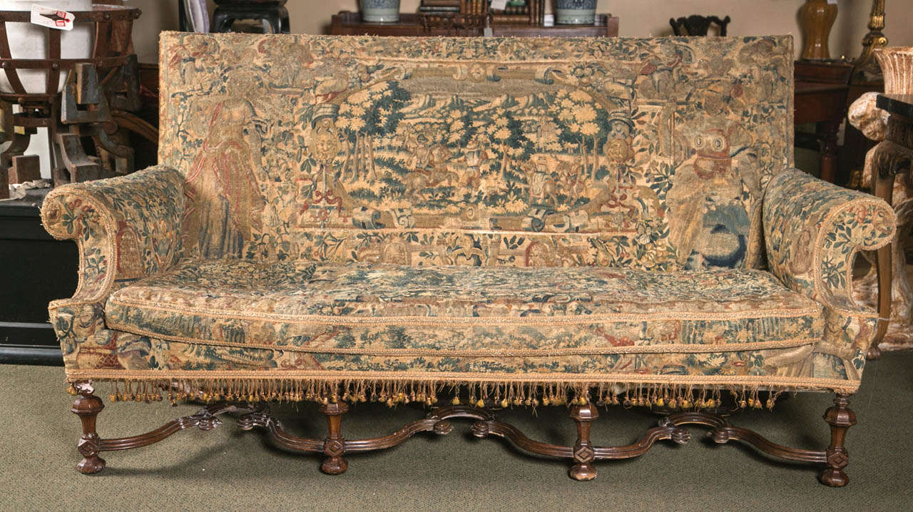William and Mary Style Settee at 1stDibs william and mary sofa, william and mary settee