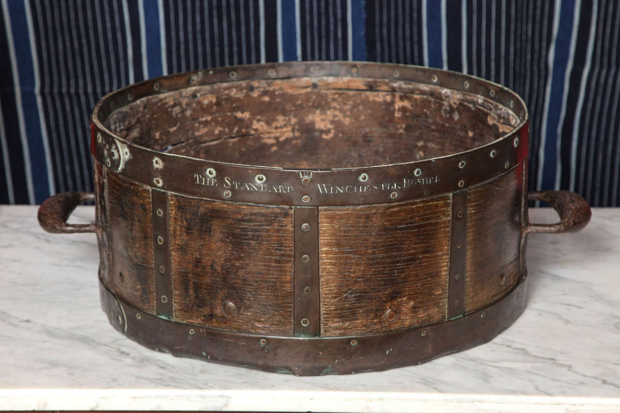 18th Century English Bushel Measure at 1stDibs