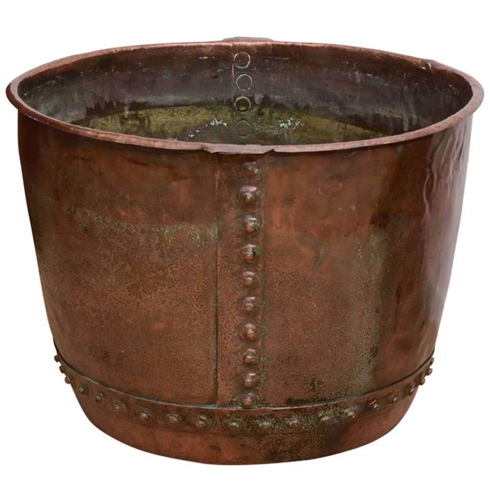 Early 19th Century Copper Laundry Bucket at 1stdibs