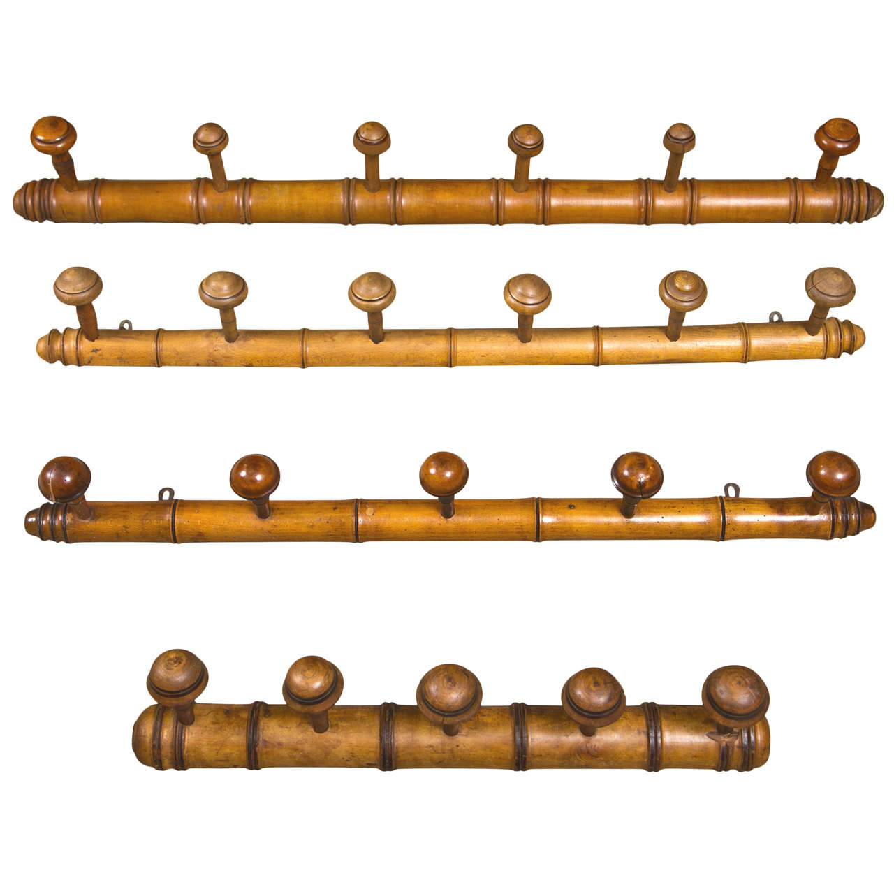 Antique Bamboo Hat/Coat Racks at 1stdibs