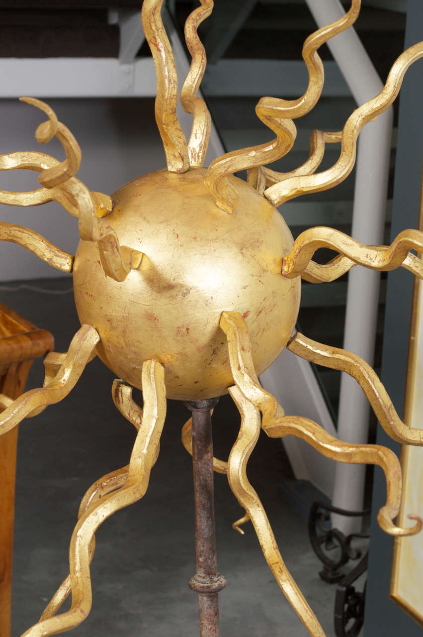 Grand Scale Starburst Sculpture at 1stdibs