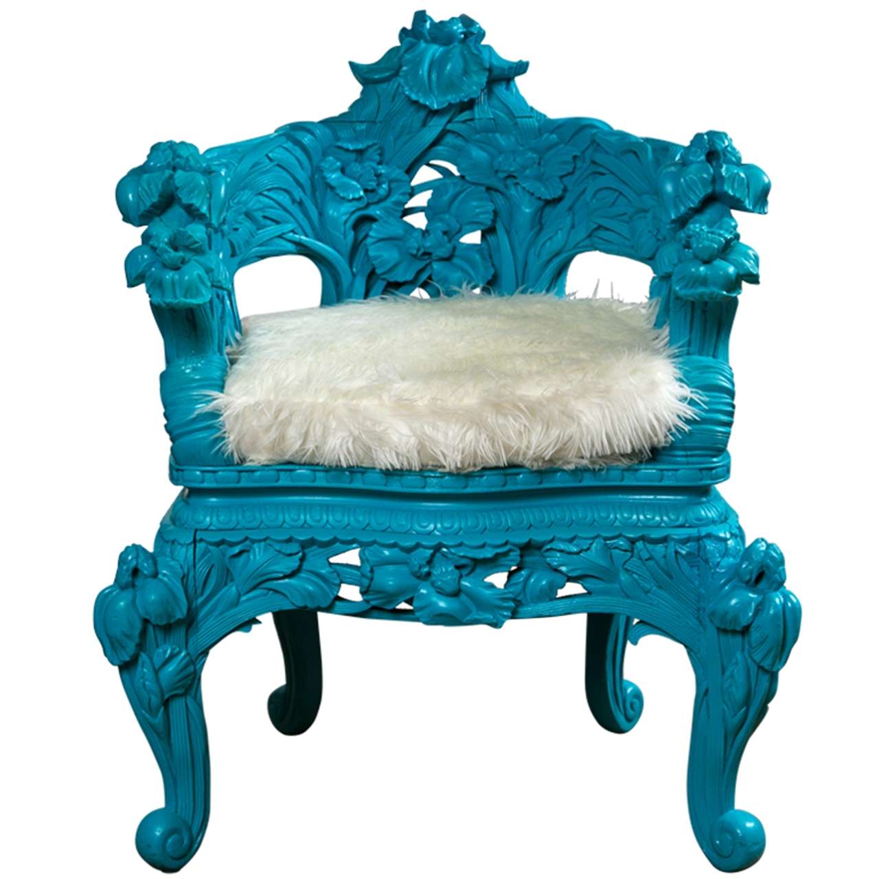 Quan Yin's Turquoise Throne Chair at 1stDibs plastic throne chair