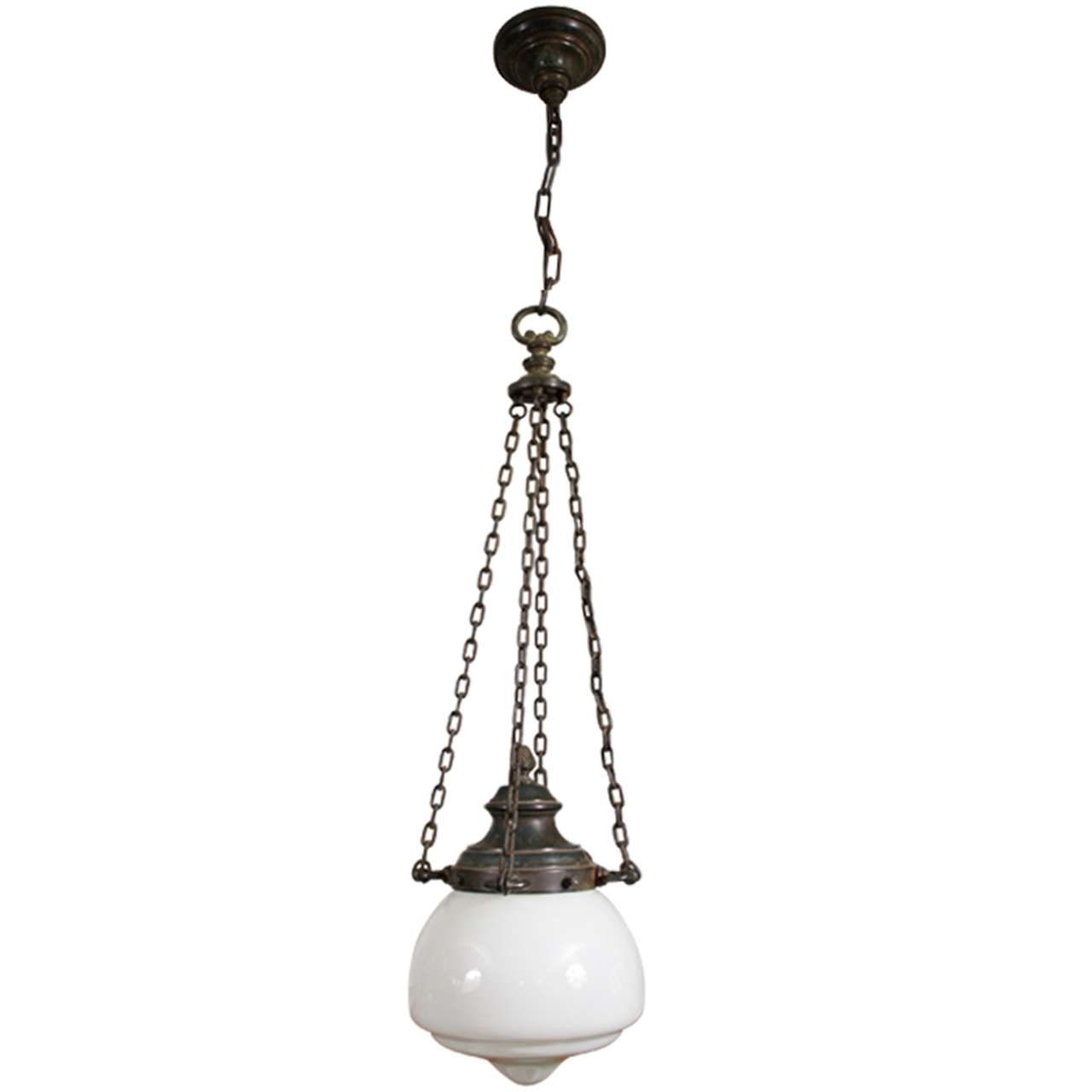 Beaux Arts Hanging Fixture For Sale at 1stDibs