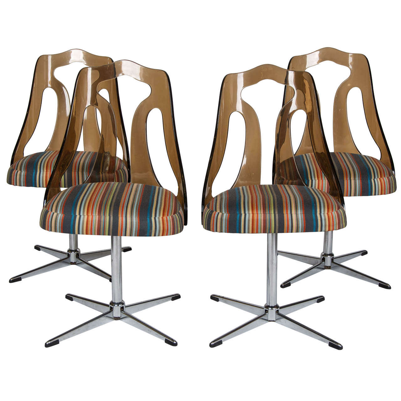 Set of Four Dining Chairs For Sale at 1stDibs