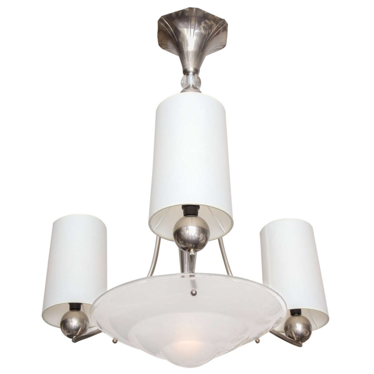 1920s Modernist German Art Deco Ceiling Fixture For Sale at 1stdibs