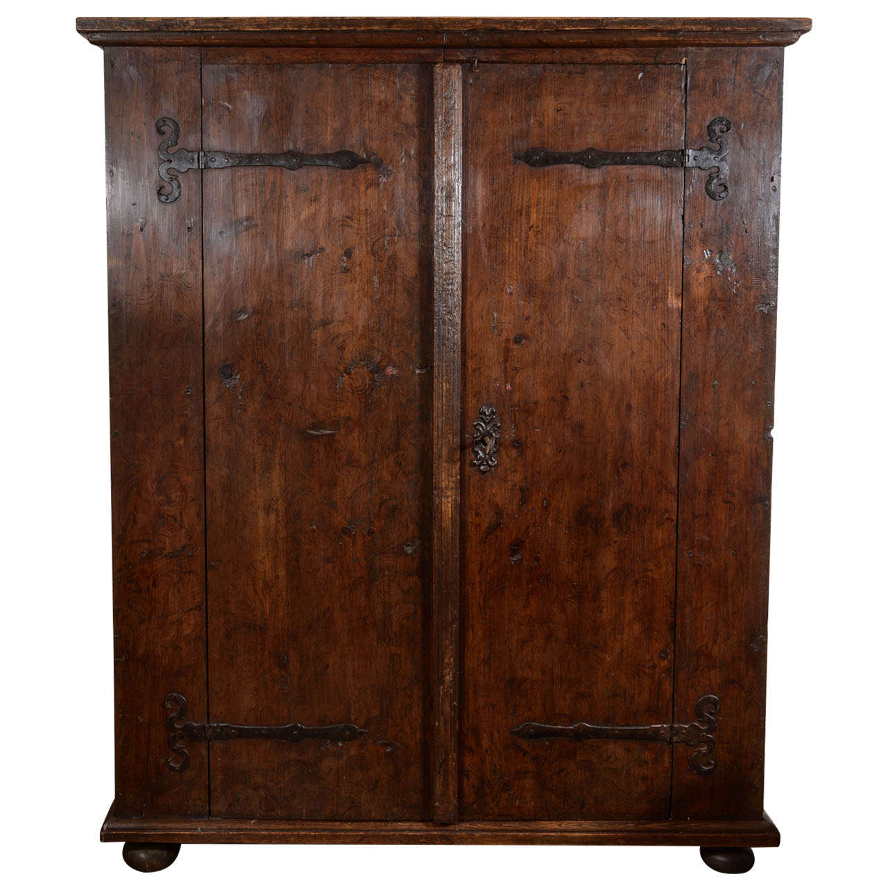 17th Century Rustic German Armoire For Sale at 1stdibs