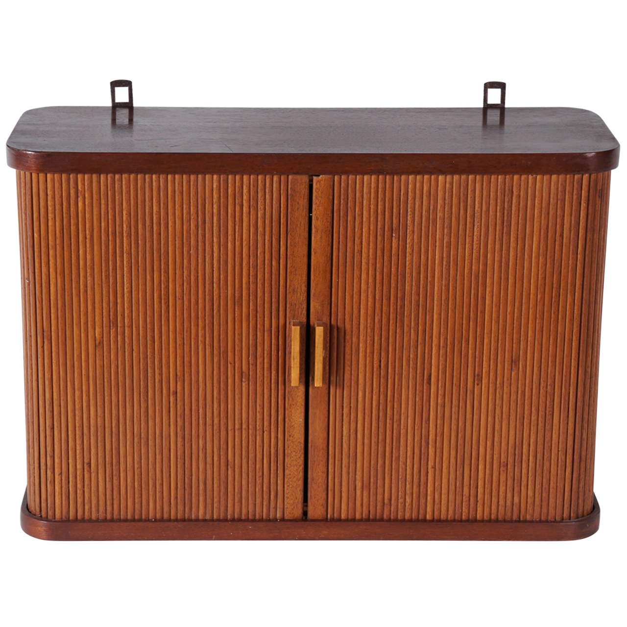 A Small Hanging with Tambour Doors at 1stDibs small tambour