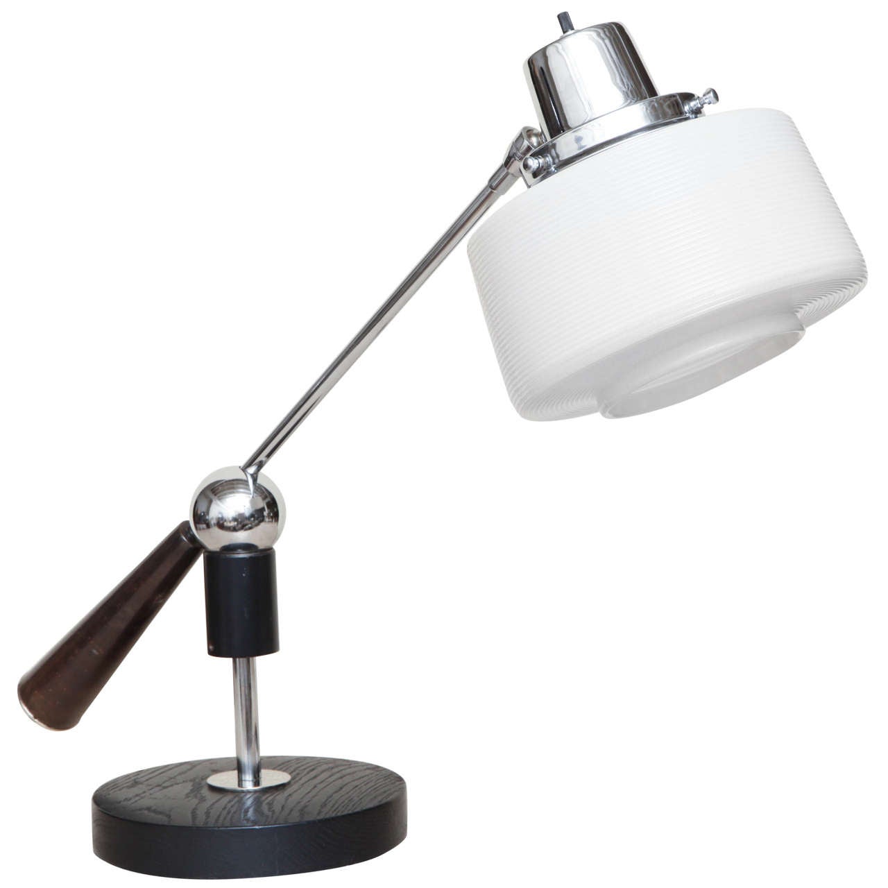 Ball Lamp by Yasha Heifetz/Gilbert Watrous c. 1950 at 1stDibs