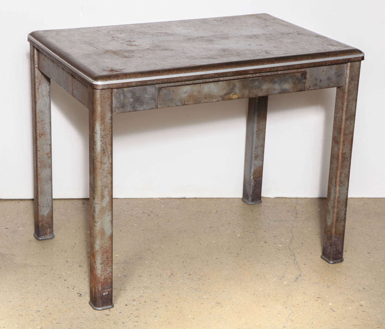 small 1930's Art Metal Co. Desk at 1stDibs art metal desk, small