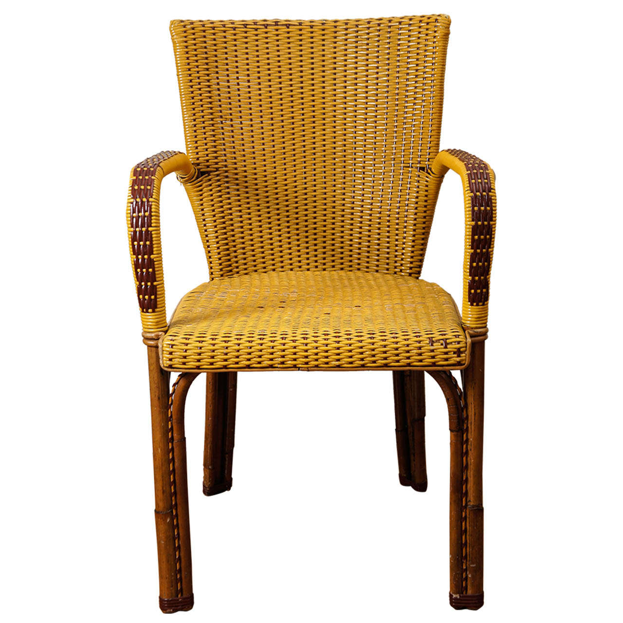 French Wicker Bistro Chairs at 1stDibs french wicker chairs, bistro