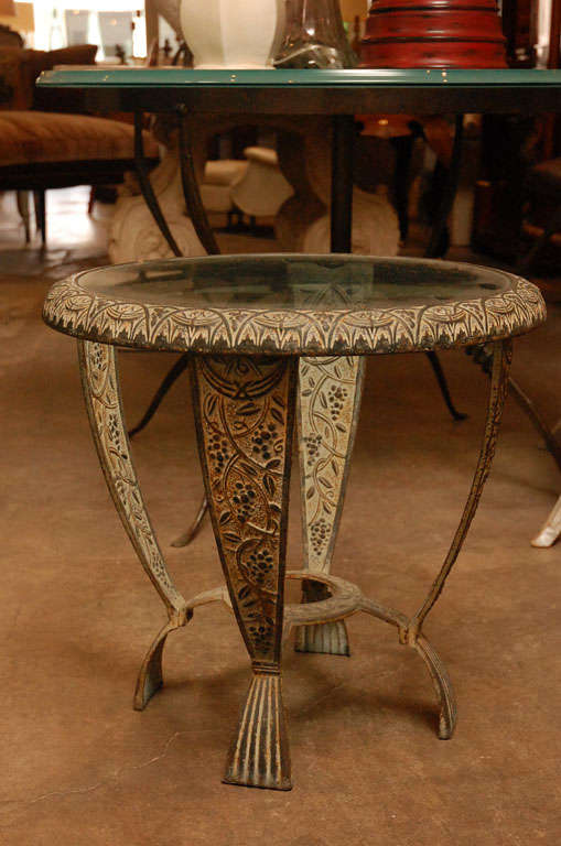 Seville Metal Art Studio Table, circa 1920s at 1stDibs sevilla coffee
