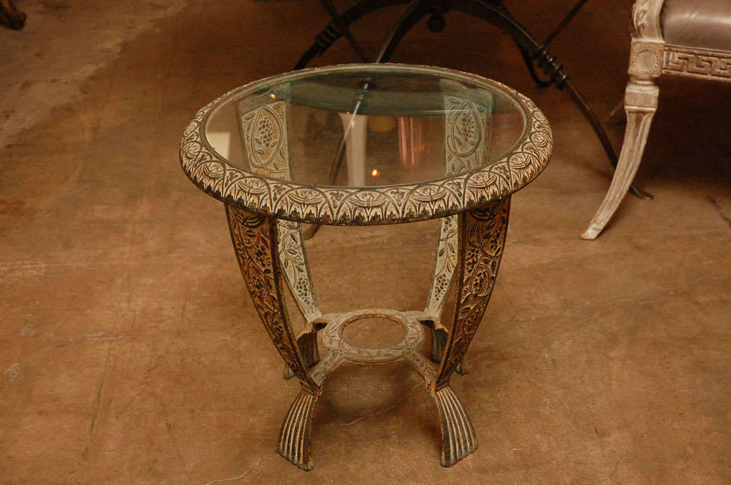 Seville Metal Art Studio Table, circa 1920s at 1stDibs sevilla coffee