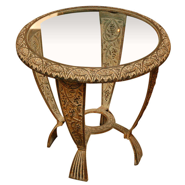 Seville Metal Art Studio Table, circa 1920s at 1stDibs sevilla coffee table with tray top