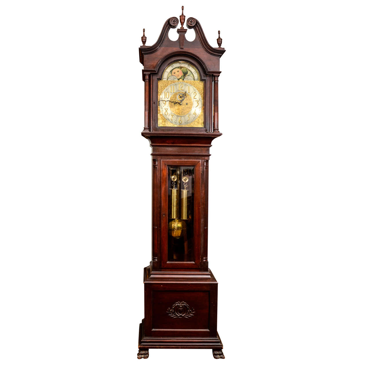 JJ Elliot Tiffany Grandfather clock at 1stDibs jj elliott grandfather