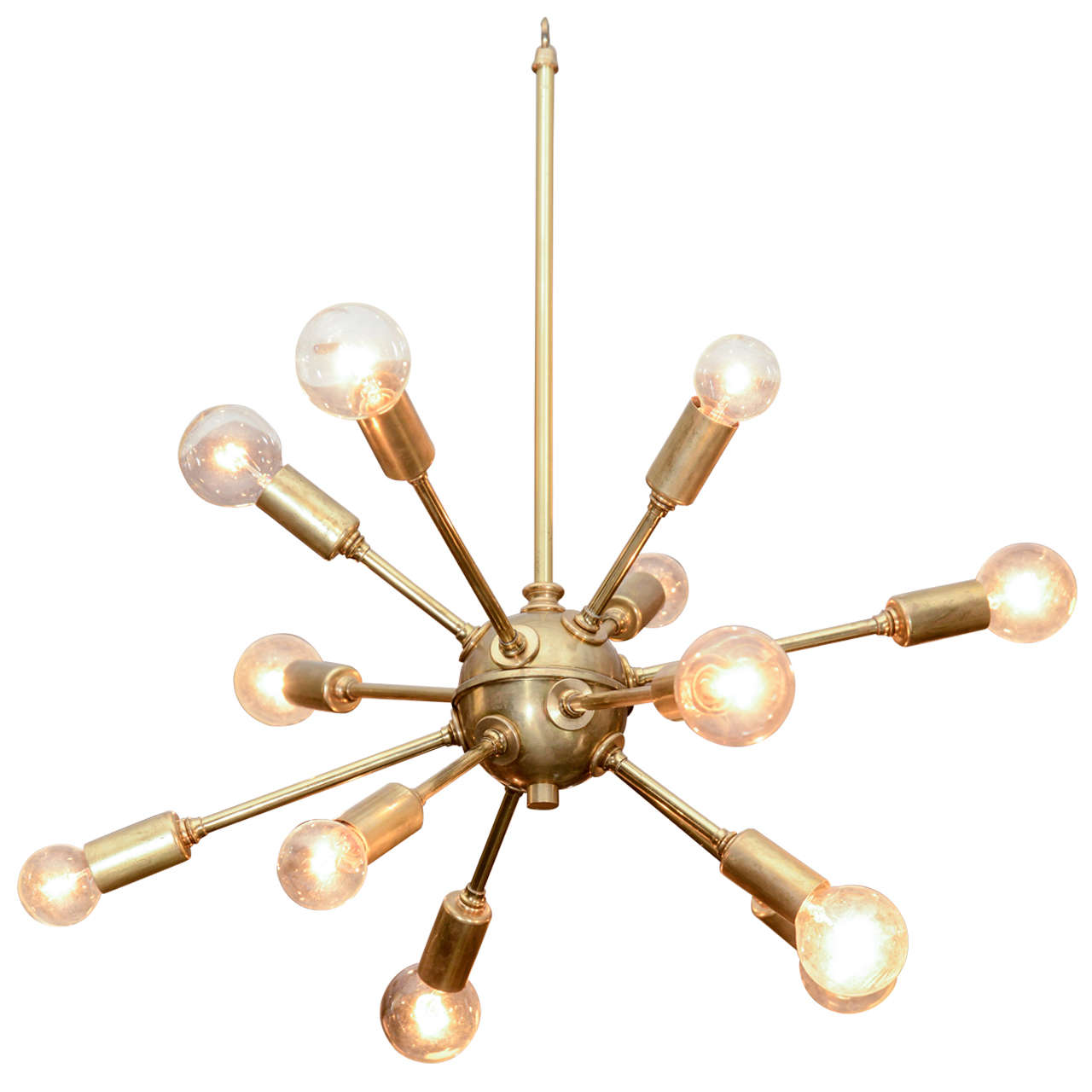 Vintage Sputnik Brass Light Fixture at 1stDibs vintage sputnik light