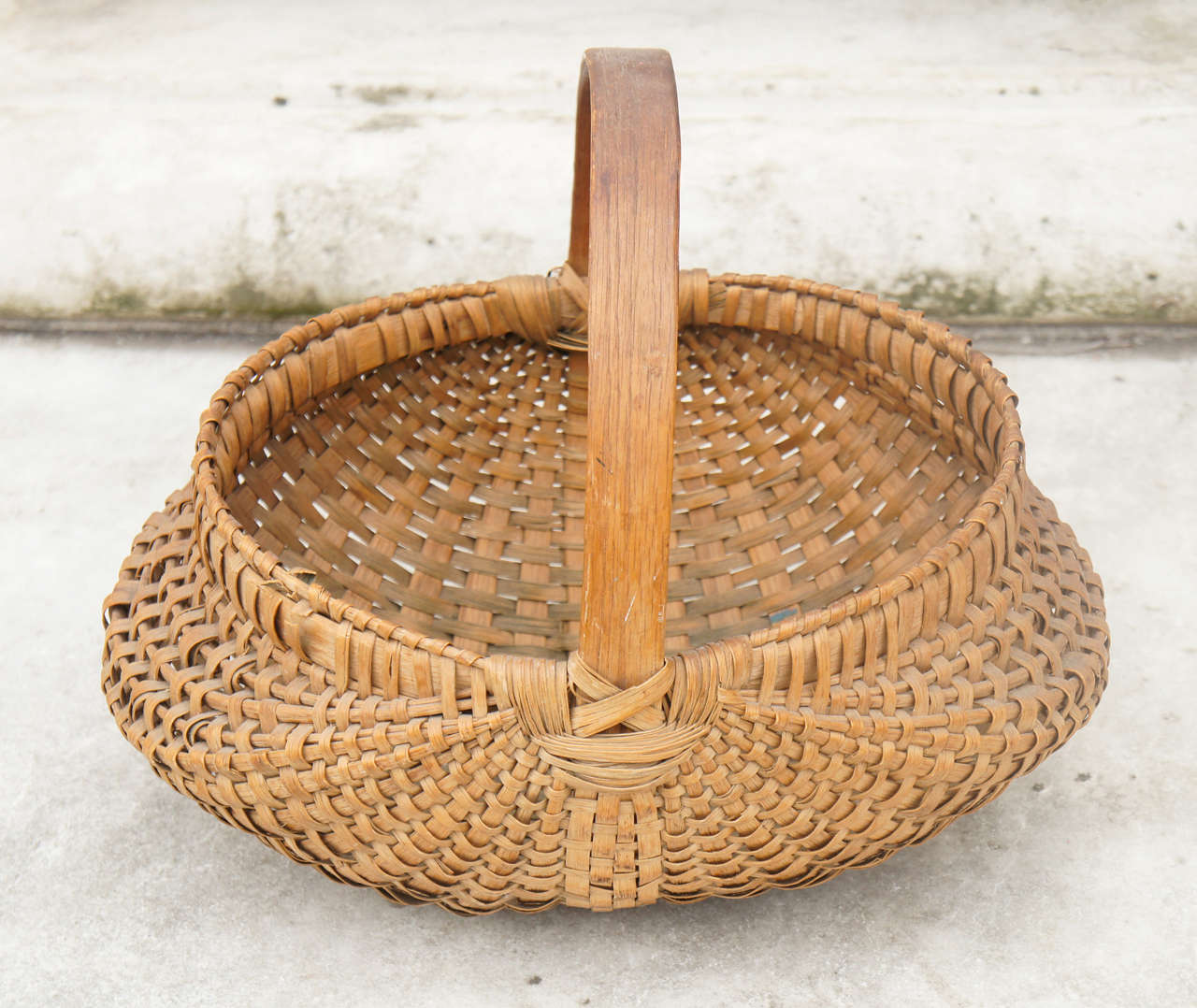 Country French Basket at 1stDibs