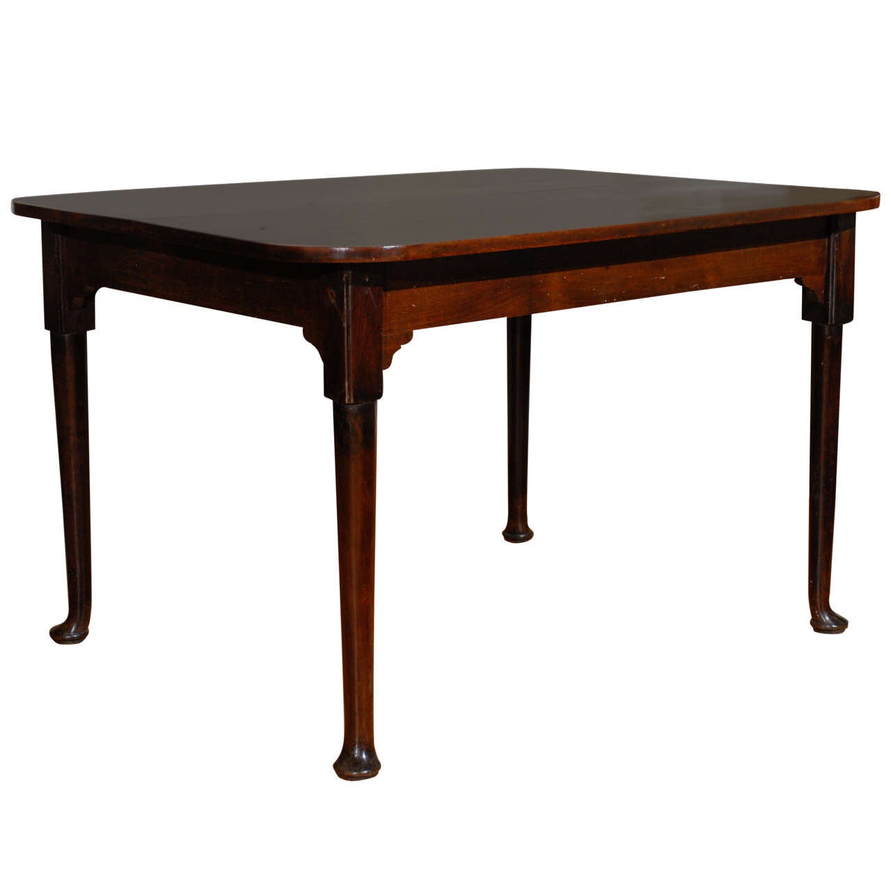 Small Antique English Barley Twist Gateleg Table at 1stdibs
