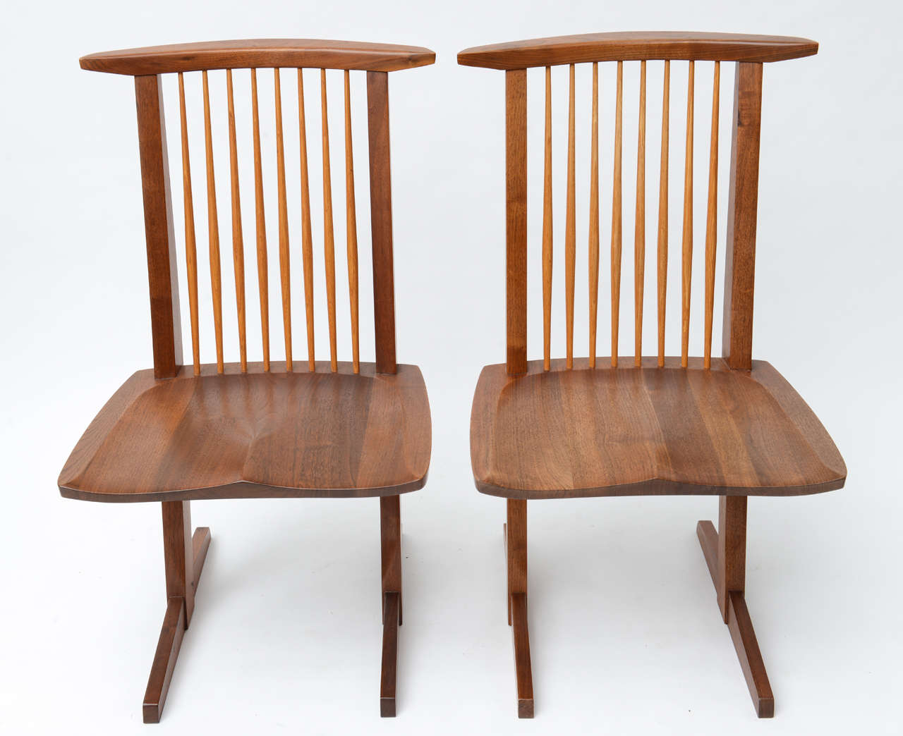 Nakashima Conoid Dining Chairs at 1stDibs