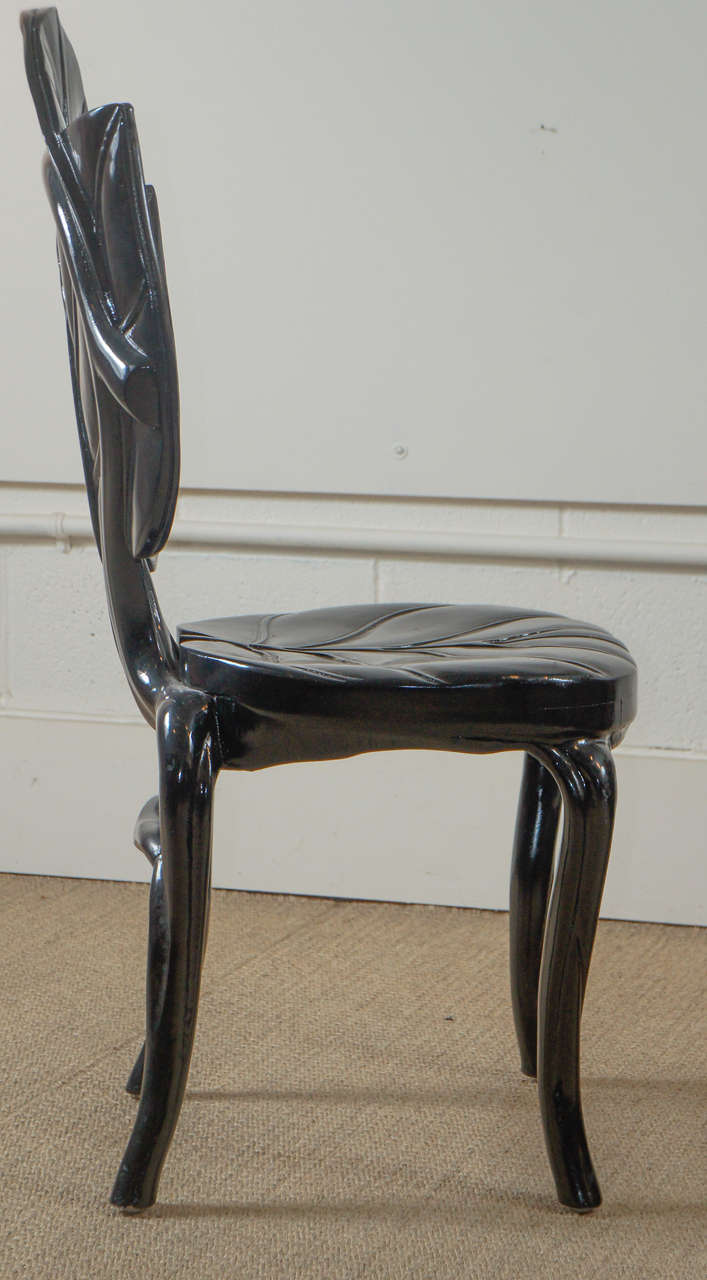 An Amazing Set of Eight Palm Leaf Chairs For Sale at 1stdibs