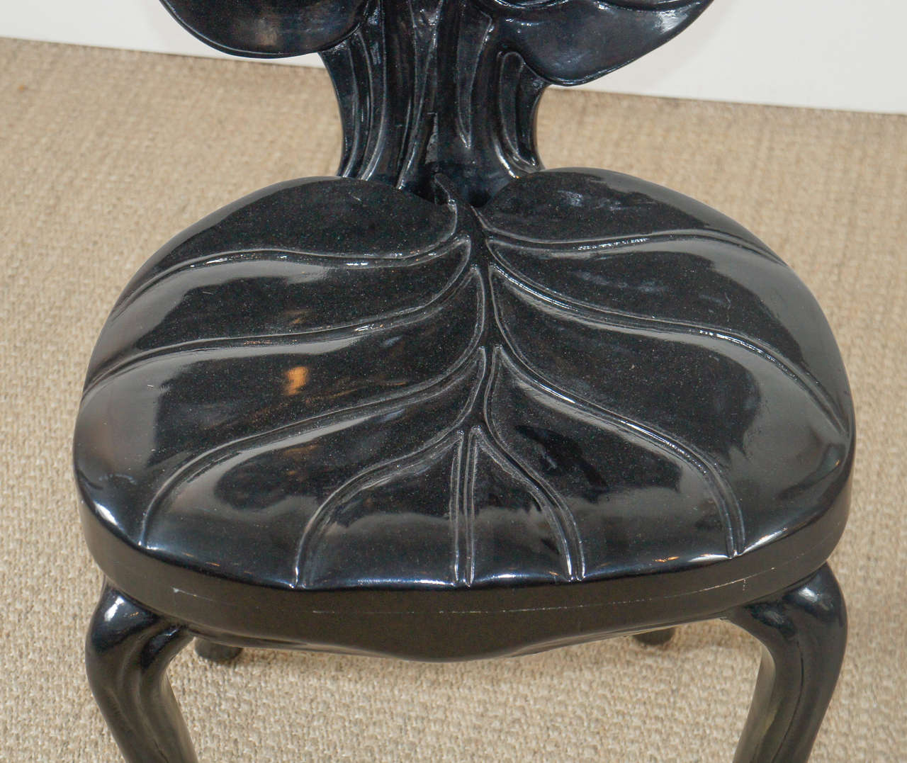 An Amazing Set of Eight Palm Leaf Chairs For Sale at 1stdibs
