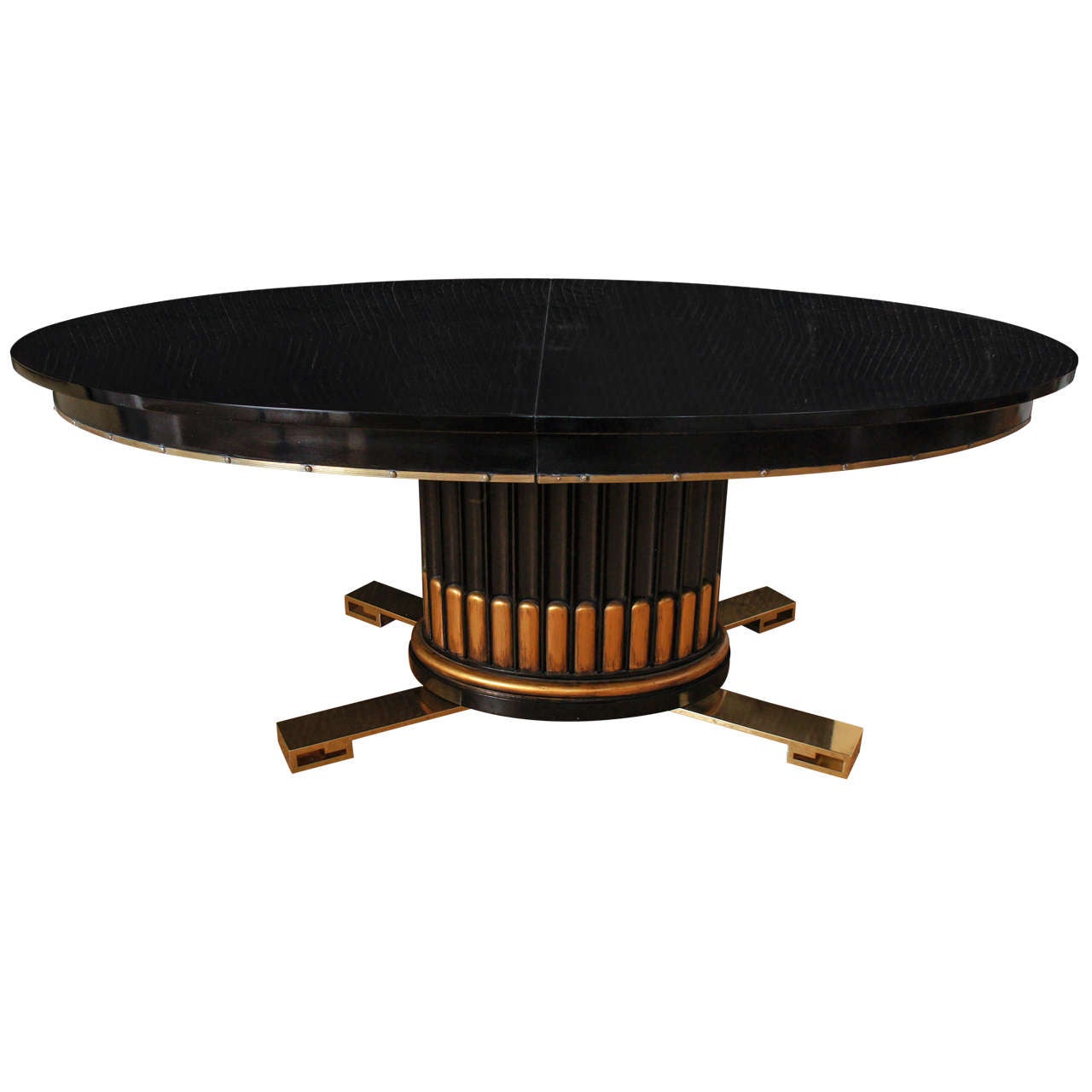 Oval Dining Room Table With Leaf ChromeDog