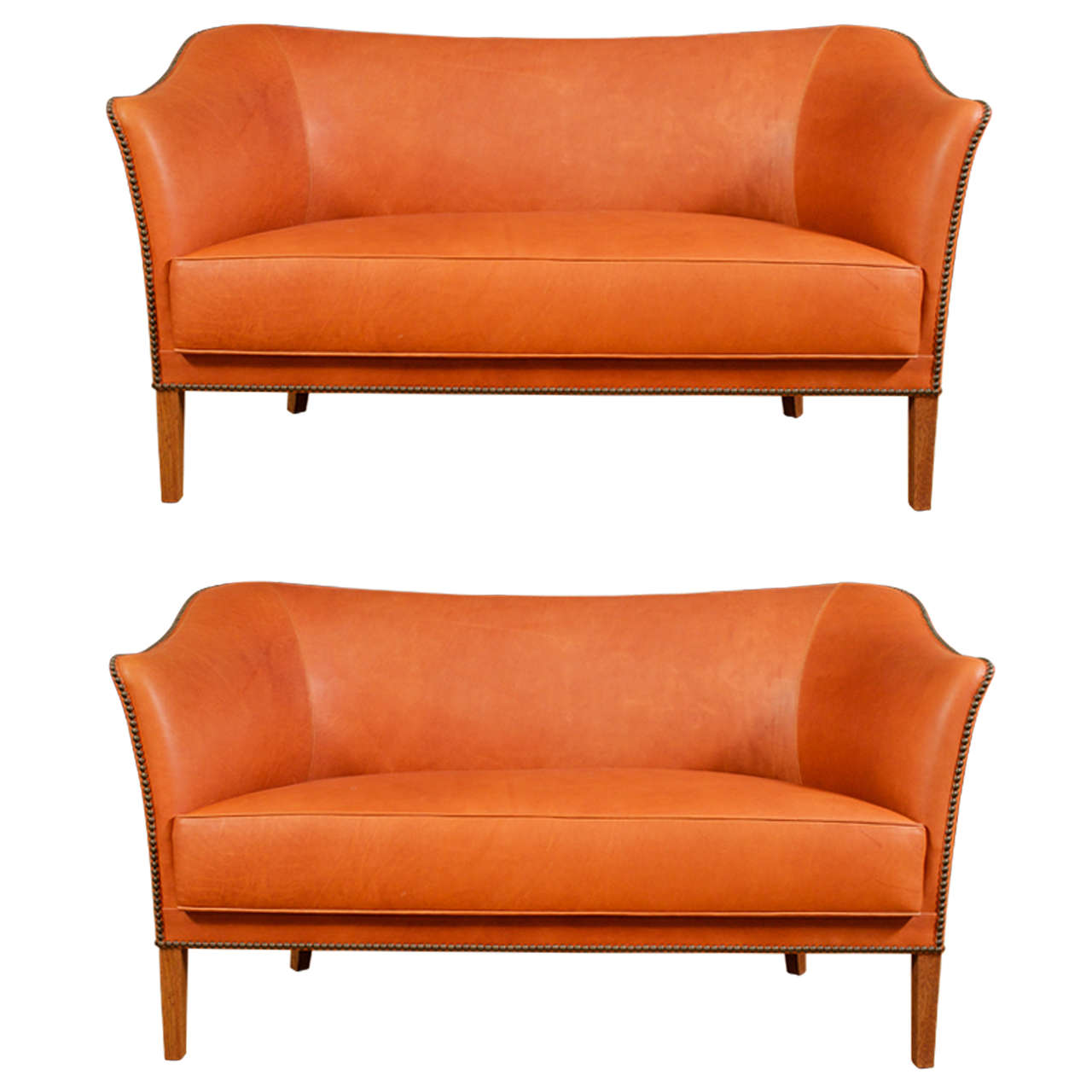 Nordic Inspired Settee For Sale at 1stdibs