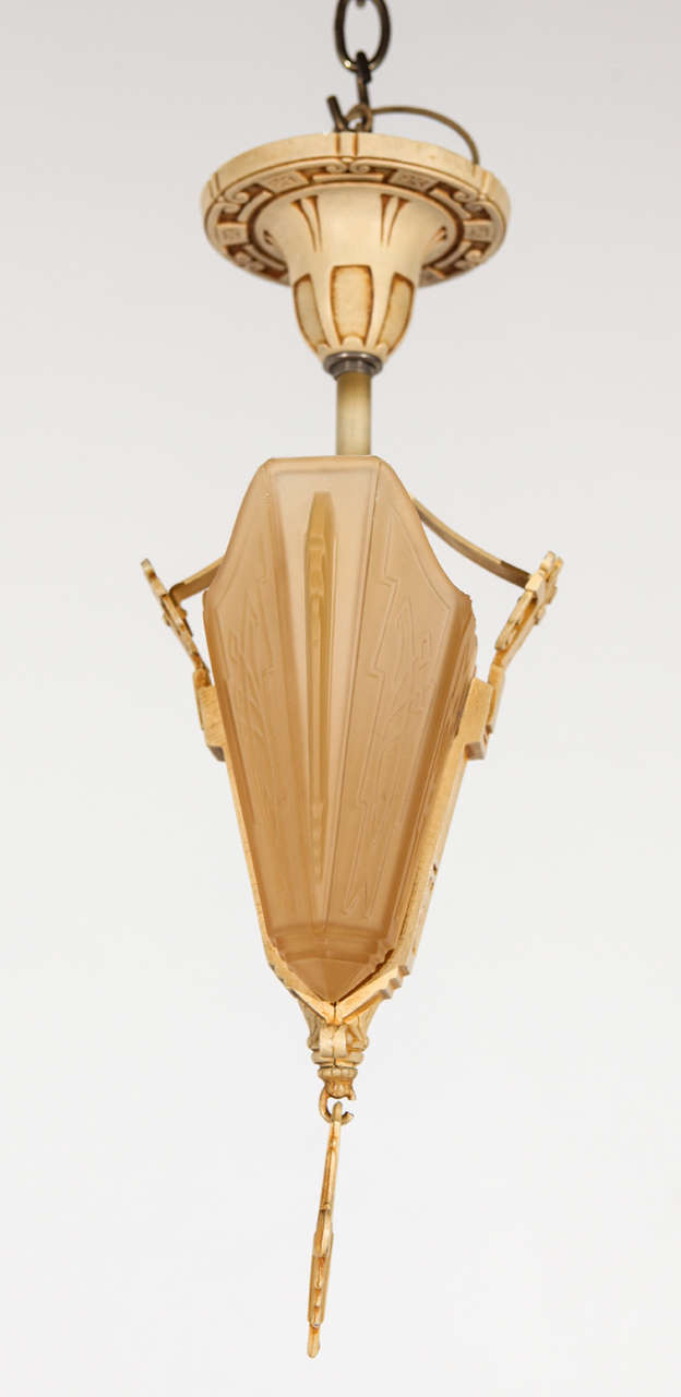 Art Deco Fixture by Markel For Sale at 1stDibs