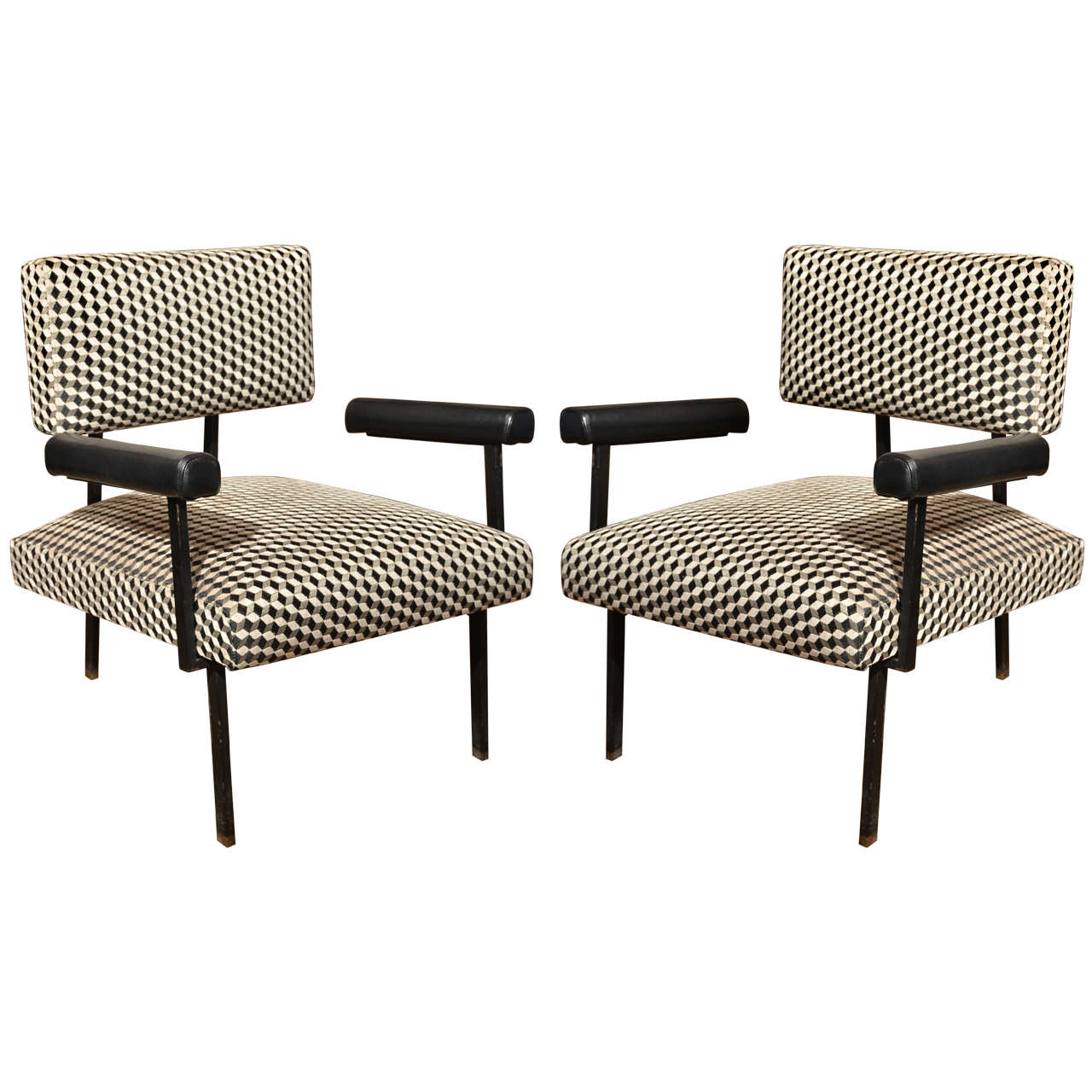 Pair of MidCentury Italian Chairs at 1stdibs