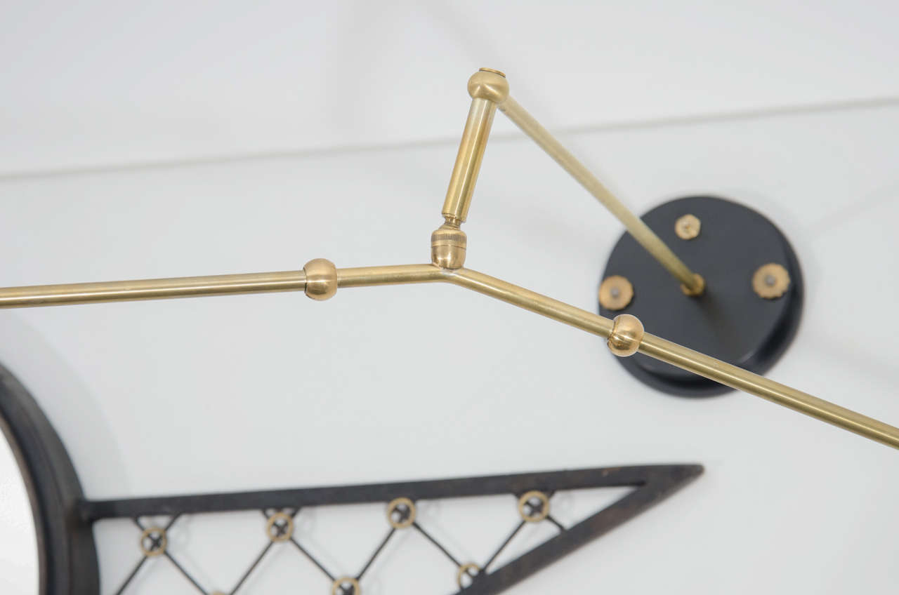 Multi Articulated Swing Arm Sconce at 1stDibs