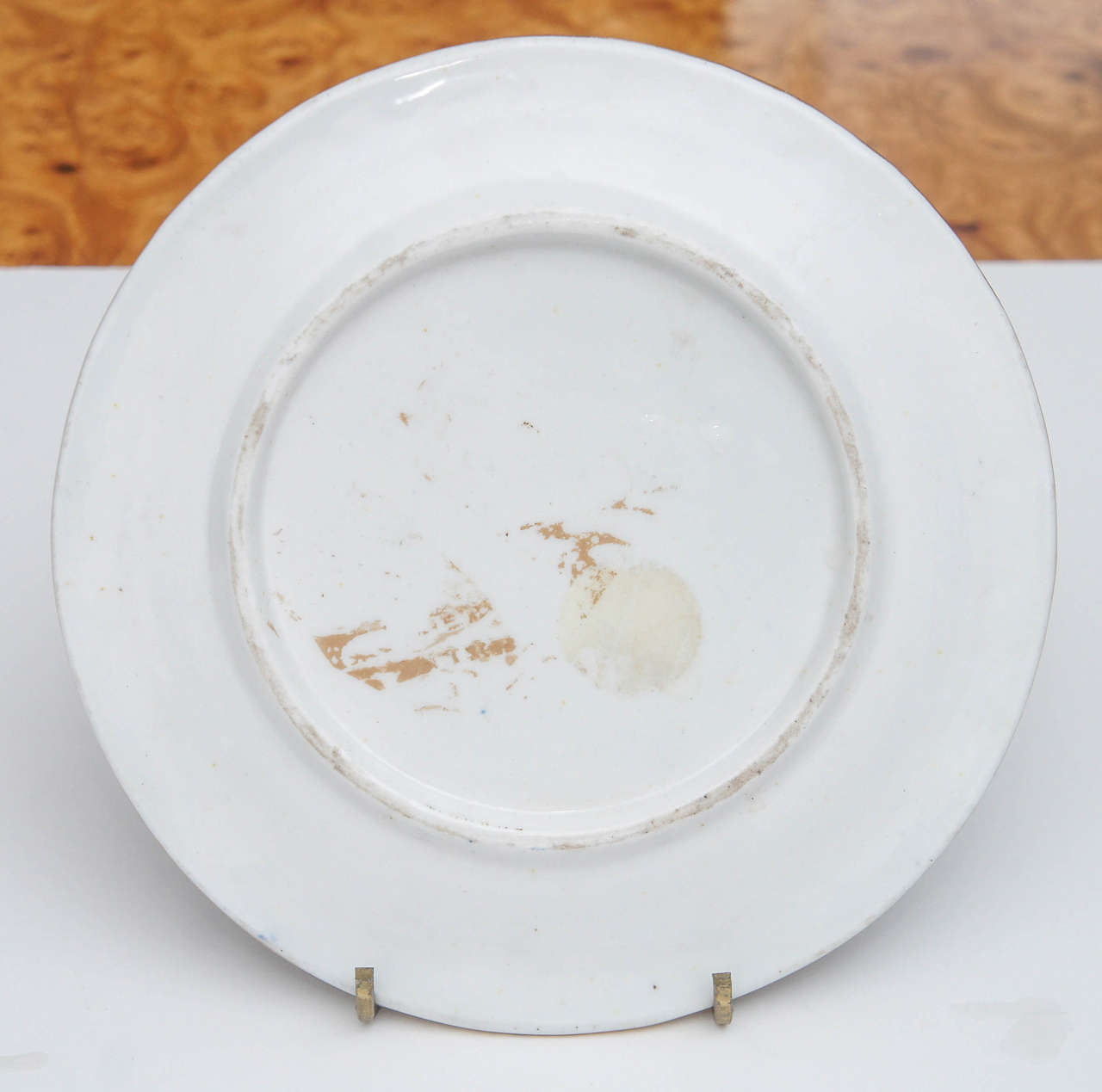 Pair of Vieux Paris Small Decorative Plates For Sale at 1stDibs