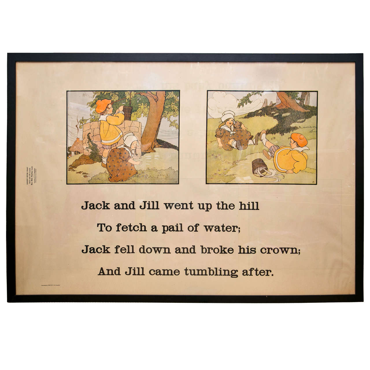 Original Jack And Jill Nursery Rhyme